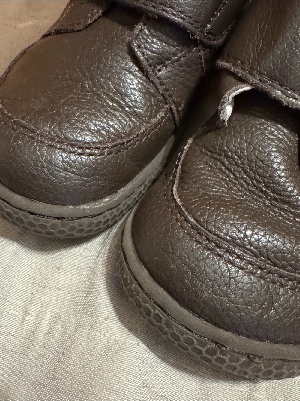 Livie & Luca Maverick brown Leather School Uniform Loafers Toddler 9
